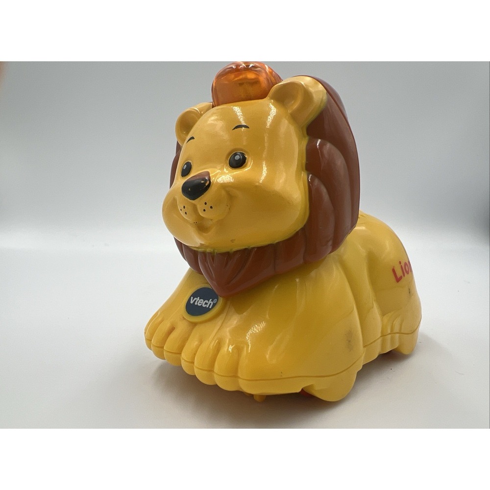 VTech Go‎ Go Smart Animals LION Yellow Talks Sings Lights Up